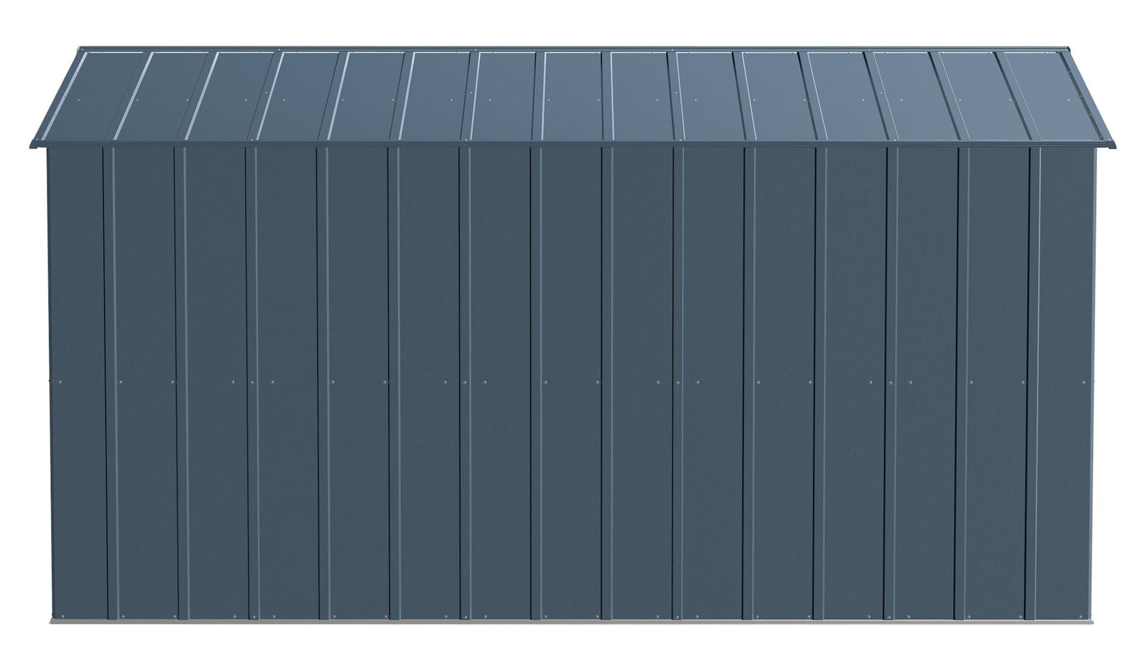 Classic Galvanized Steel Storage Shed, Blue Grey, 10-ft x 12-ft A5R8 - product image 7