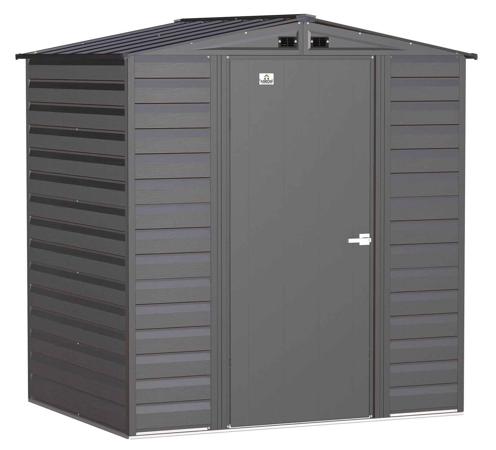 Select Galvanized Steel Storage Shed, Charcoal, 6-ft x 5-ft P7G5 - product image 1