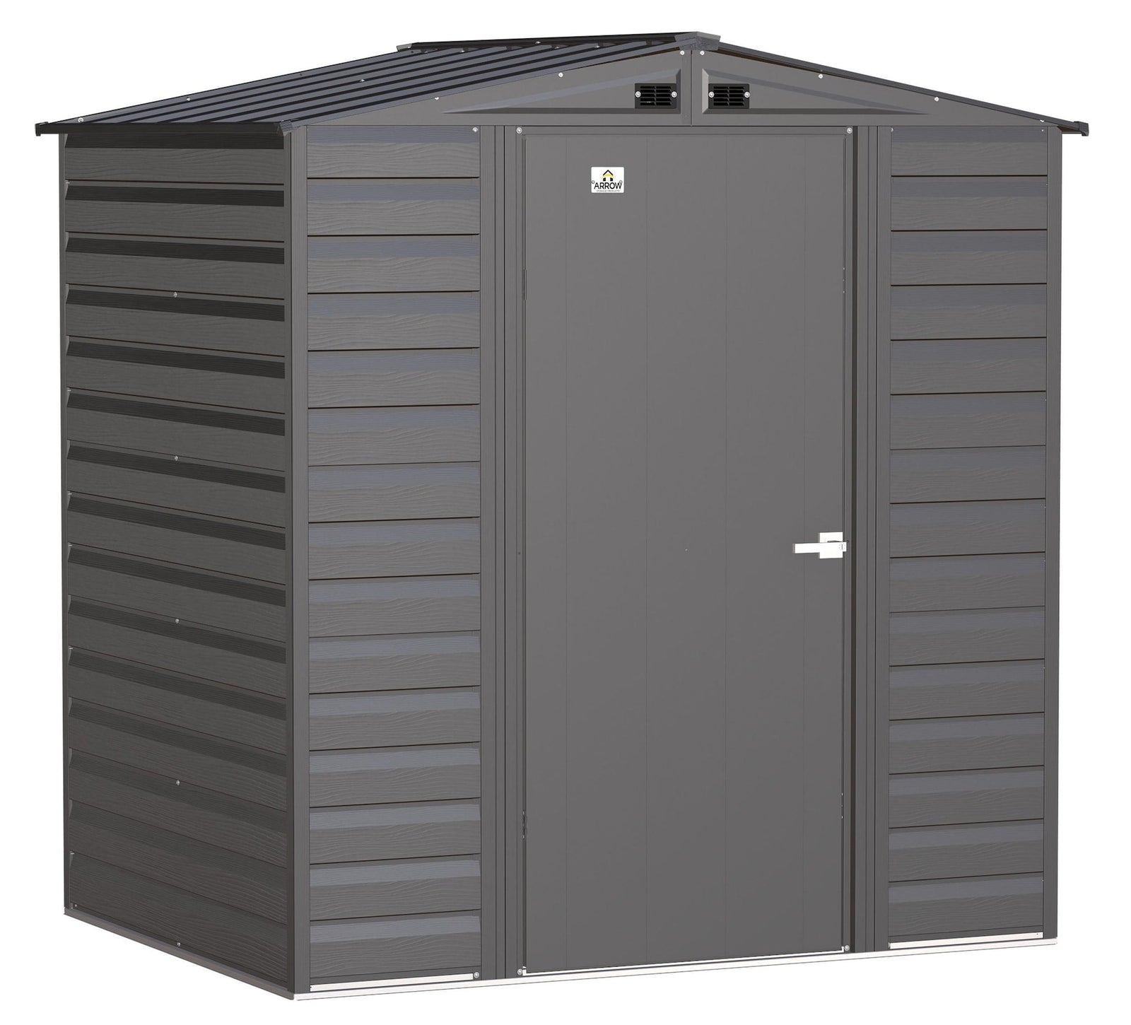 Select Galvanized Steel Storage Shed, Charcoal, 6-ft x 5-ft P7G5 - product image 4