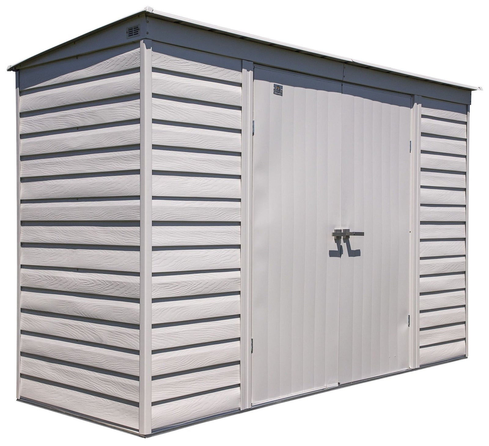 Select Galvanized Steel Storage Shed, Flute Grey, 10-ft x 4-ft G4B6 - product image 2