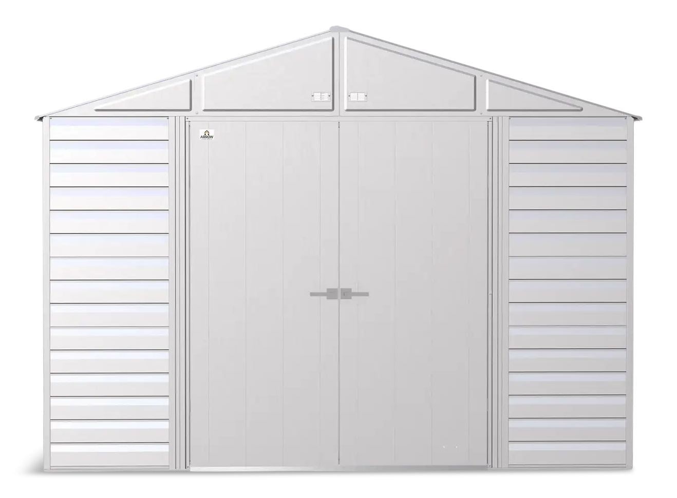 Select Galvanized Steel Storage Shed, Flute Grey, 10-ft x 8-ft H9P4 - product image 3