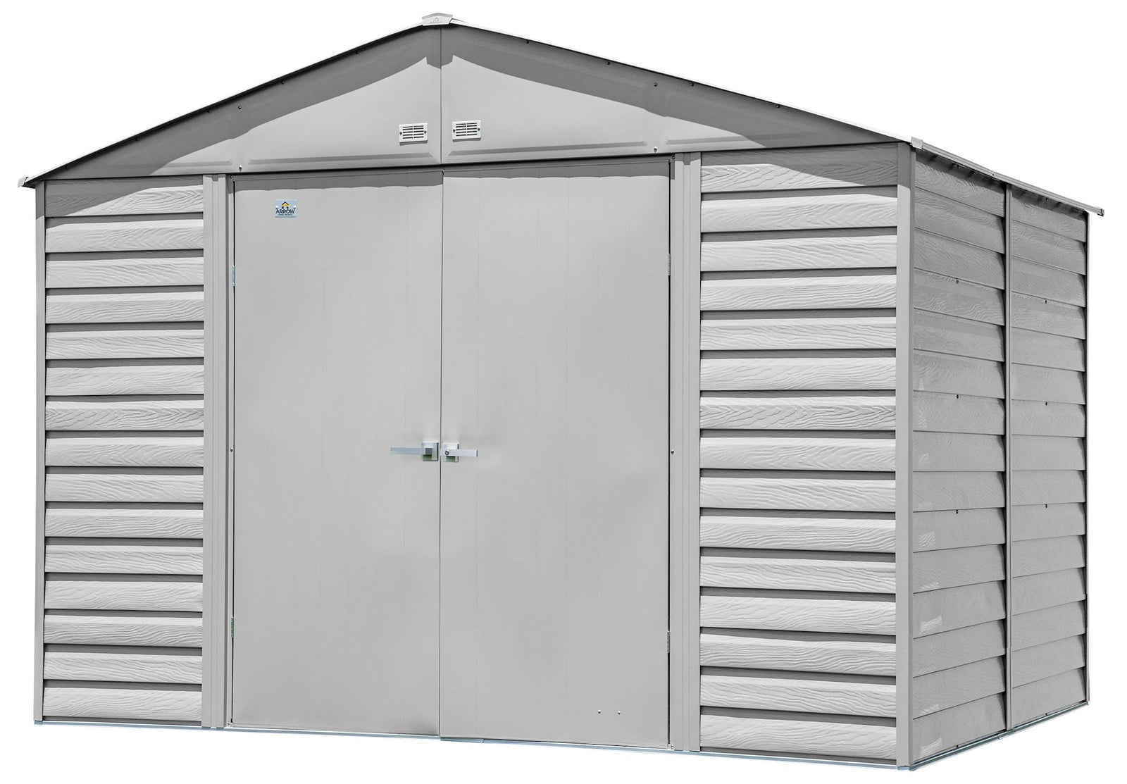 Select Galvanized Steel Storage Shed, Flute Grey, 10-ft x 8-ft H9P4 - product image 4