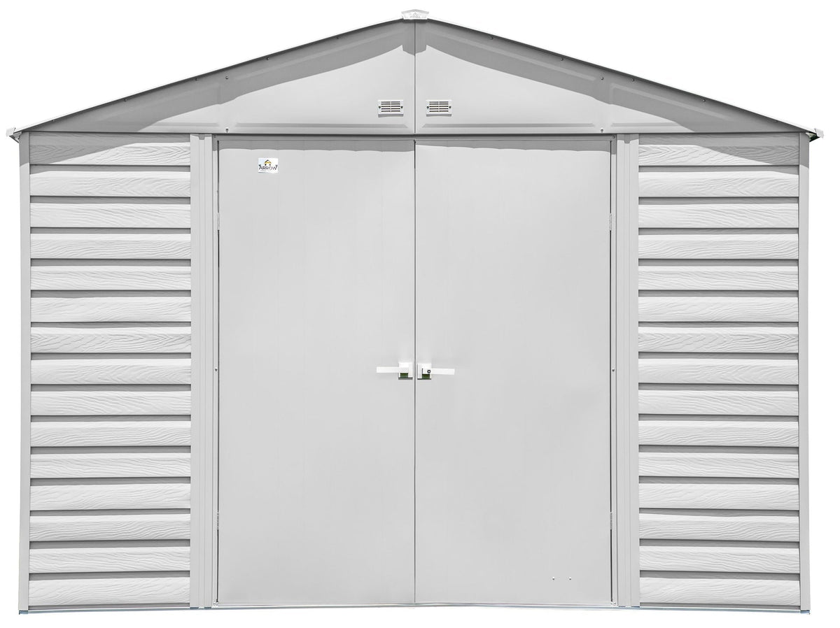 Select Galvanized Steel Storage Shed, Flute Grey, 10-ft x 8-ft H9P4 - product image 6