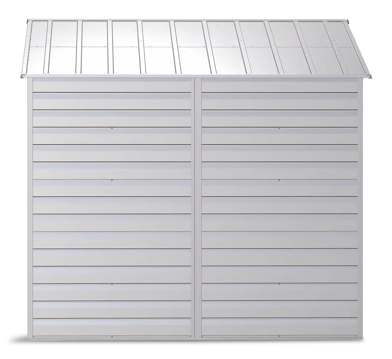 Select Galvanized Steel Storage Shed, Flute Grey, 10-ft x 8-ft H9P4 - product image 8