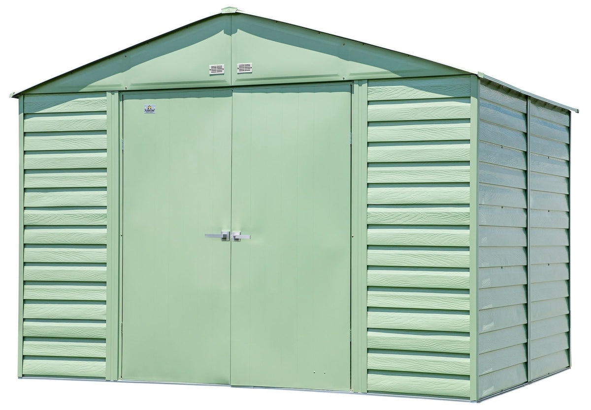 Select Galvanized Steel Storage Shed, Sage Green, 10-ft x 8-ft M7I2 - product image 4