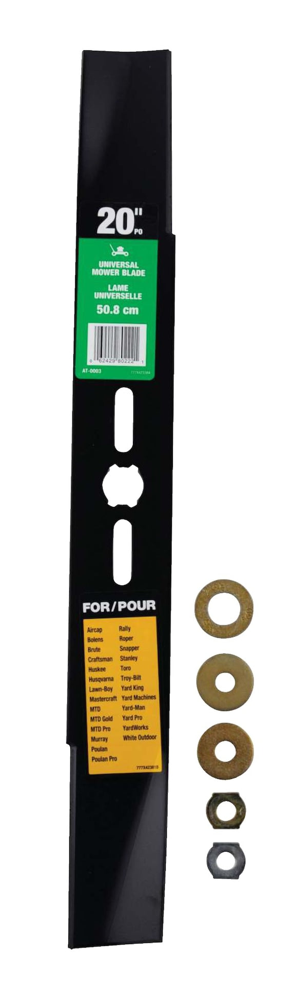 Lawn Tractor Two Replacement Blade Set, 42-in, Black X3O0 - product image 1