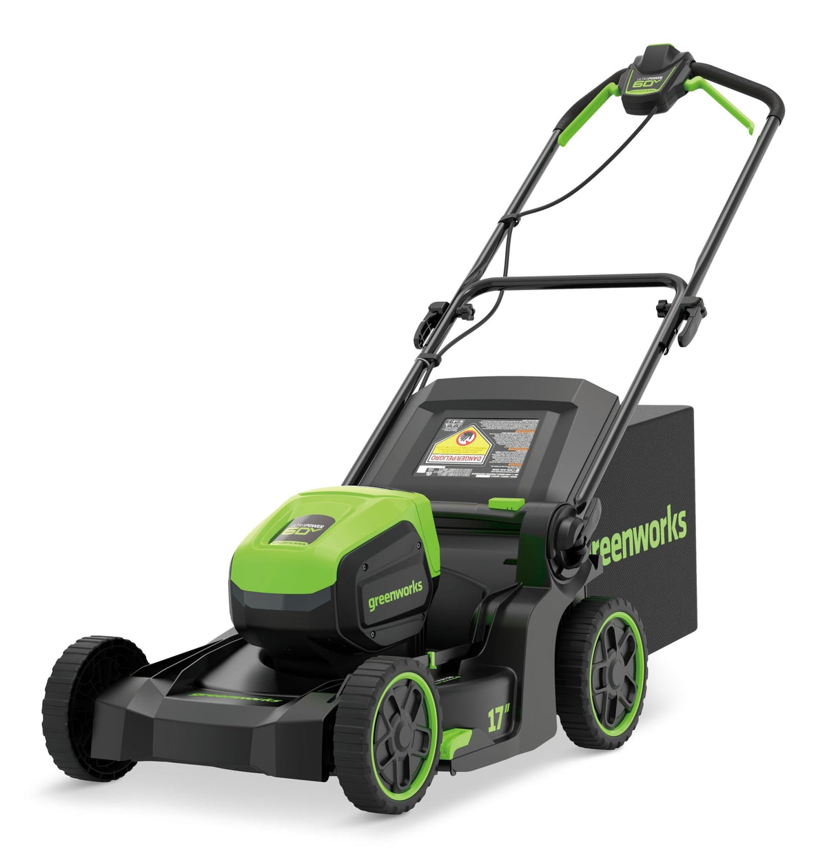 60V 17-in Push Lawn Mower with 4.0 Ah Battery & 3A Charger W1I7 - product image 1