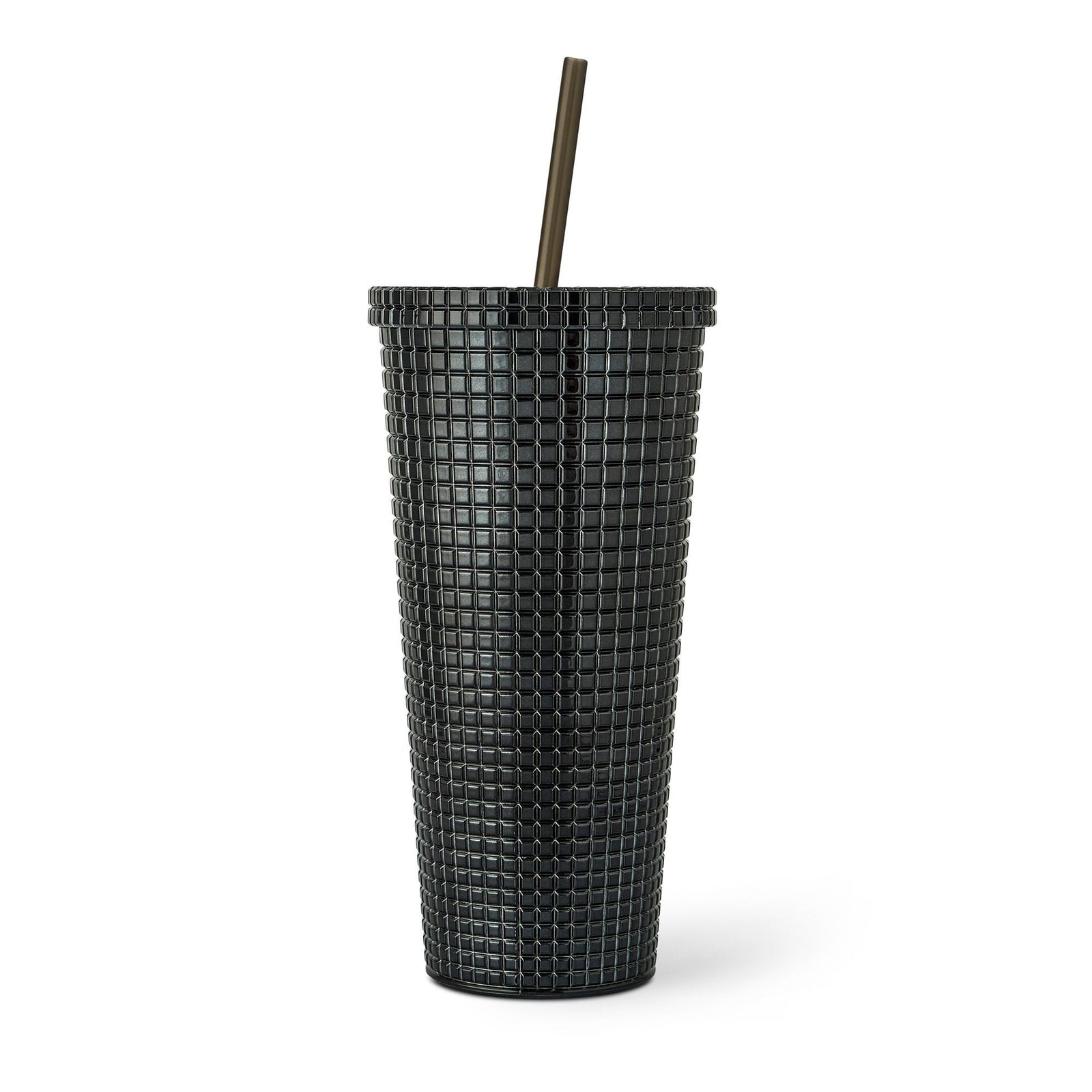 710-mL BPA-Free Iridescent Studded Textured Tumbler H2F1 - product image 1