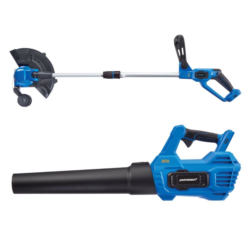 20V Cordless 12" String Trimmer and 370CFM Blower Combo Kit with PWR POD 2 Ah Battery and Charger B5P9 - product image 1