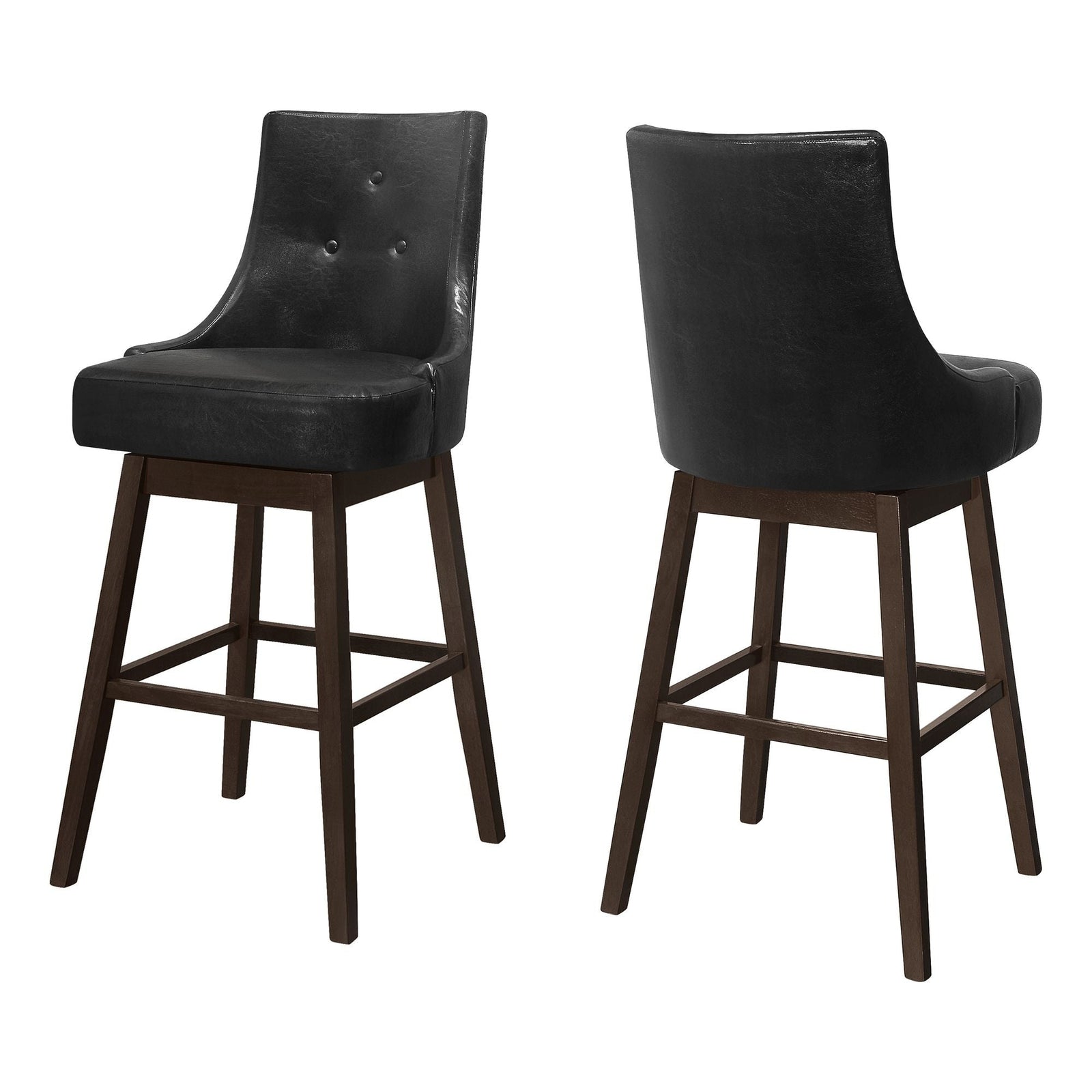 Specialities Tufted Swivel Barstool, 46-in N8B0 - product image 1