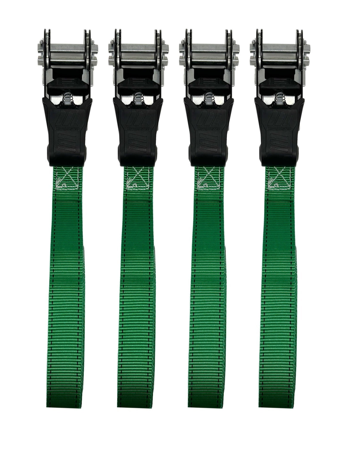 1,500-lb Padded Ratchet Tie Down Straps, 1-in x 14-ft, 4-pk E6R8 - product image 2