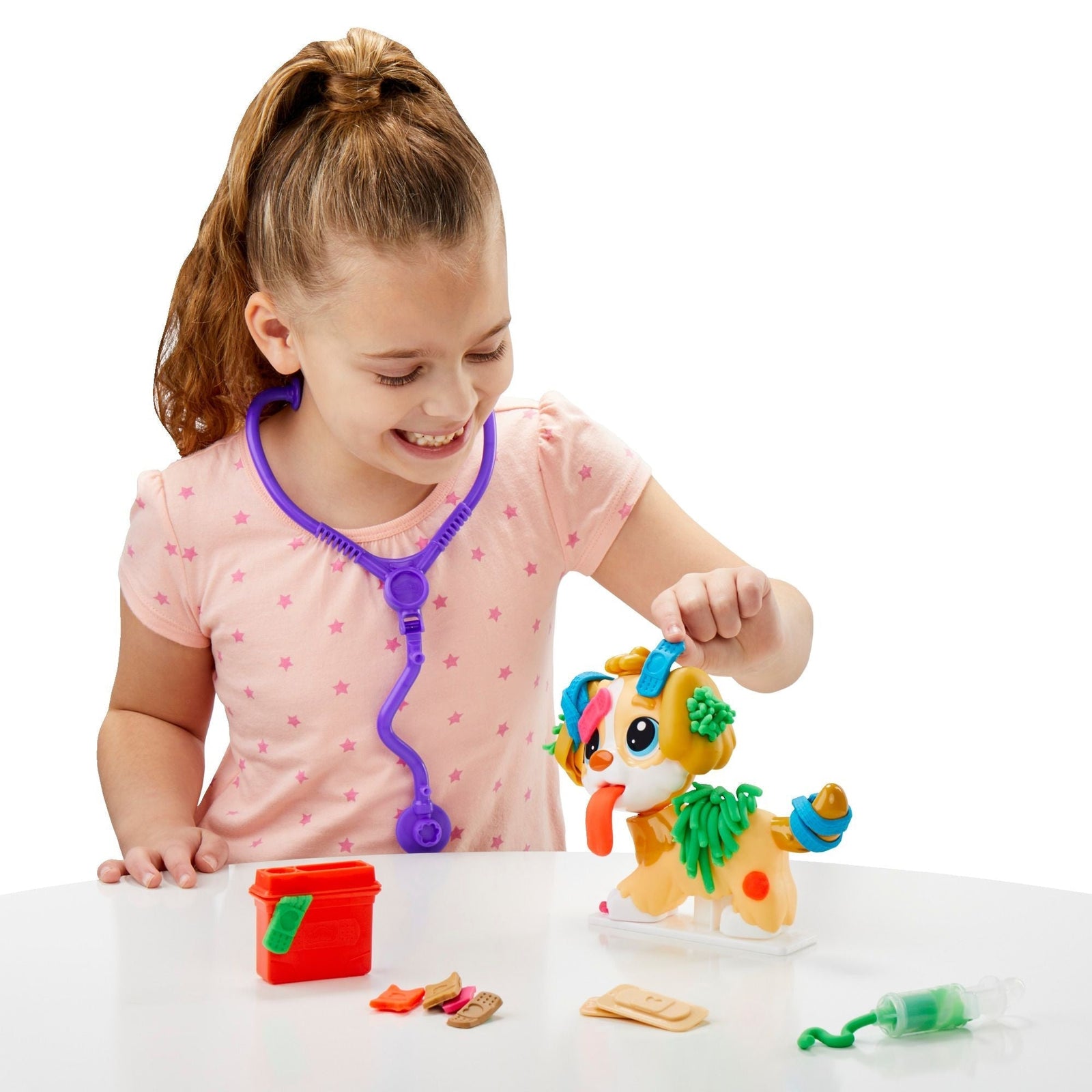 Care N' Carry Vet Playset, With Compound Cans, Non-Toxic, 10 oz, 5-pc, Ages 3+ N5O7 - product image 7