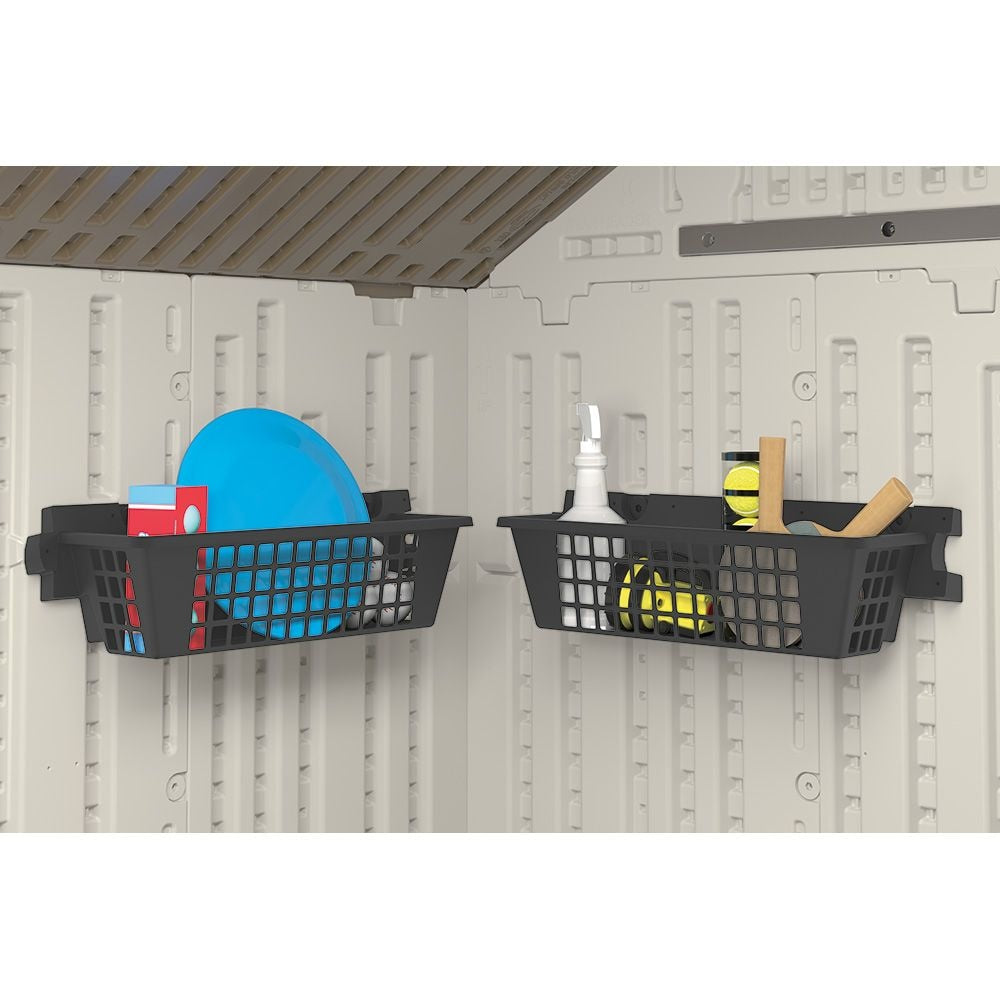 Resin Basket Shed Accessory with EZ Bolt, 2-pk W5I0 - product image 6