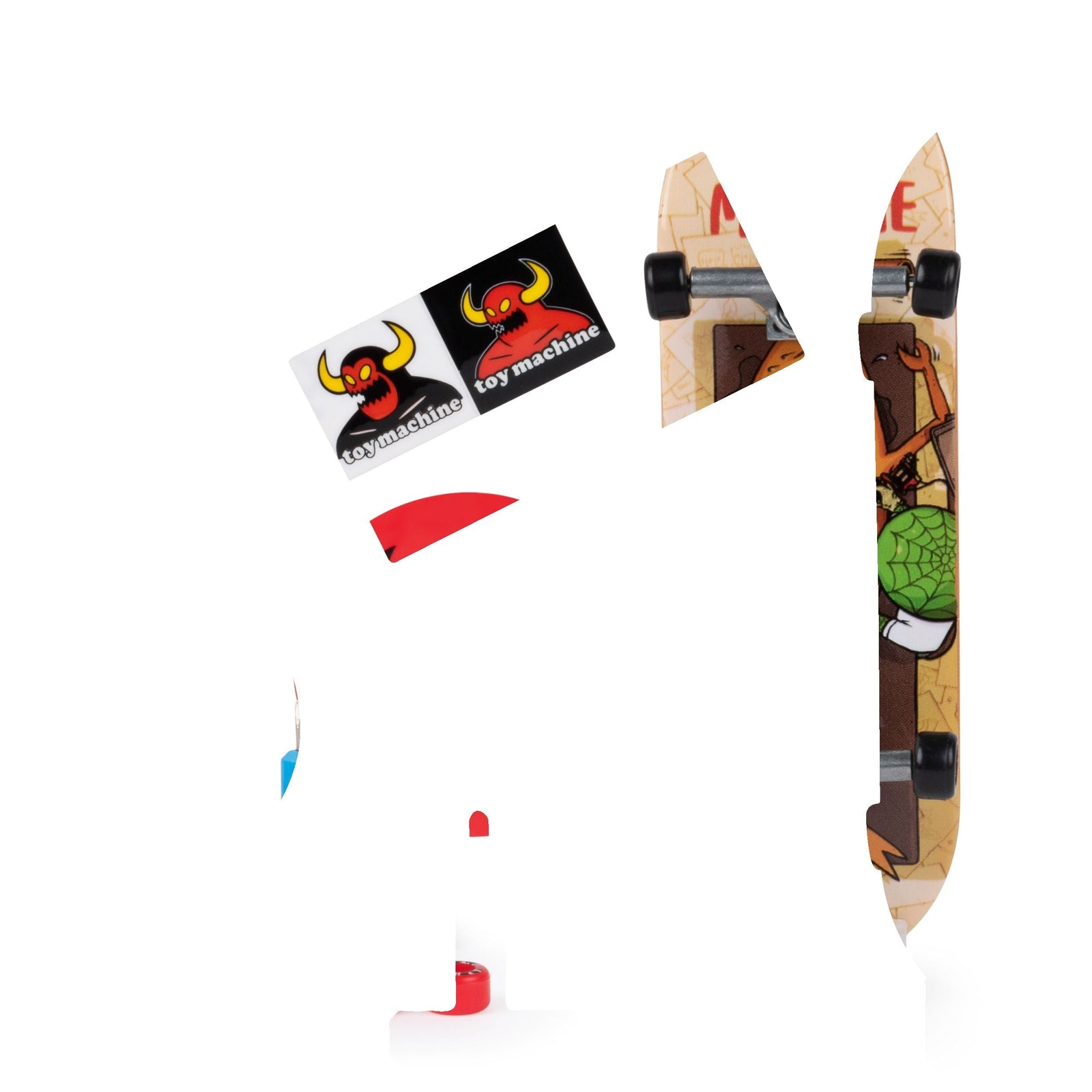 Deck 96-mm Fingerboard Mini Skateboard with Authentic Designs, Ages 6+ R7D5 - product image 1
