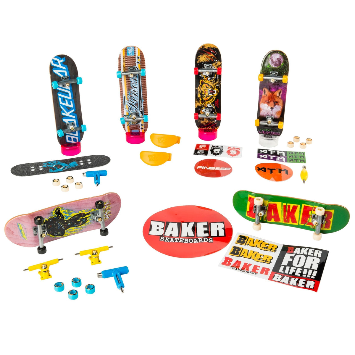 Deck 96-mm Fingerboard Mini Skateboard with Authentic Designs, Ages 6+ R7D5 - product image 3