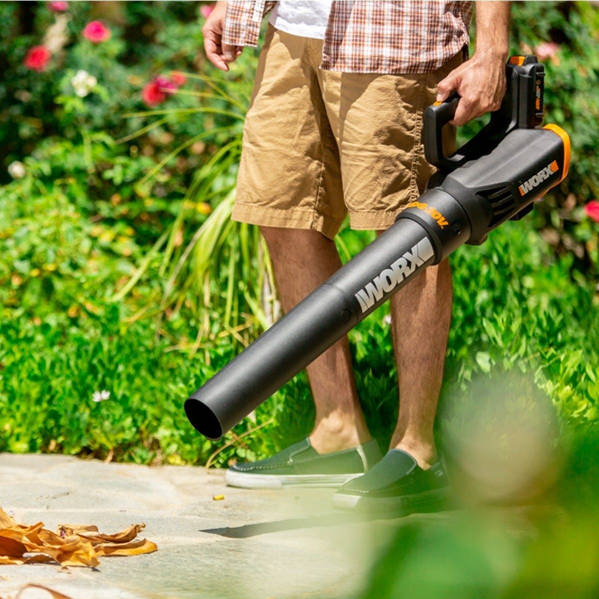 WG929 20V Power Share Cordless Grass Trimmer & Leaf Blower Combo Kit W8N6 - product image 3