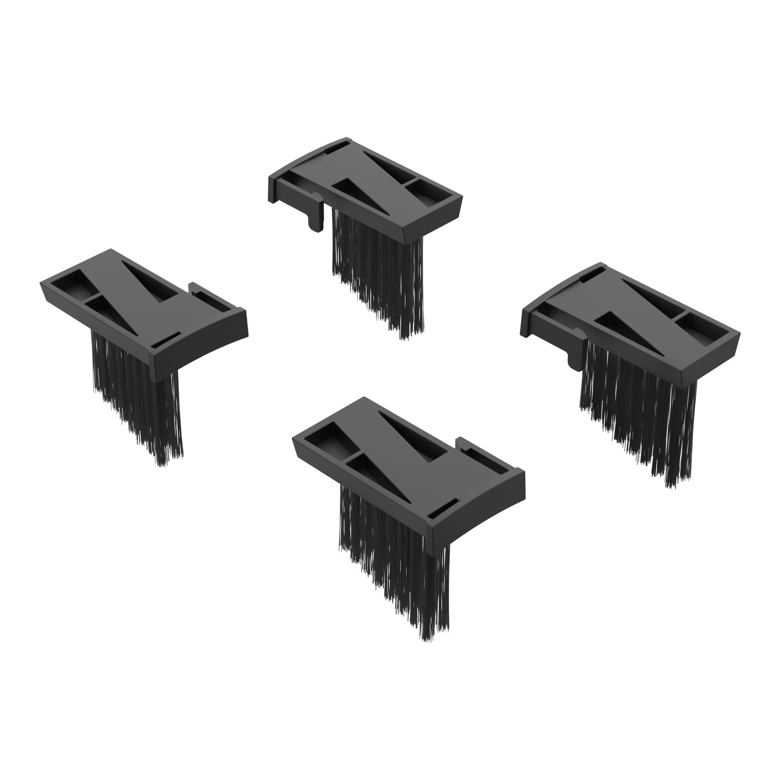 Wheel Brush for Vision Cloud 2.0 4WD Models, 4pcs, Black T3P1 - product image 1