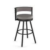 Eller Swivel Bar Stool with Padded Backrest, Multiple Colours, 30-in A9H4 - product image 1