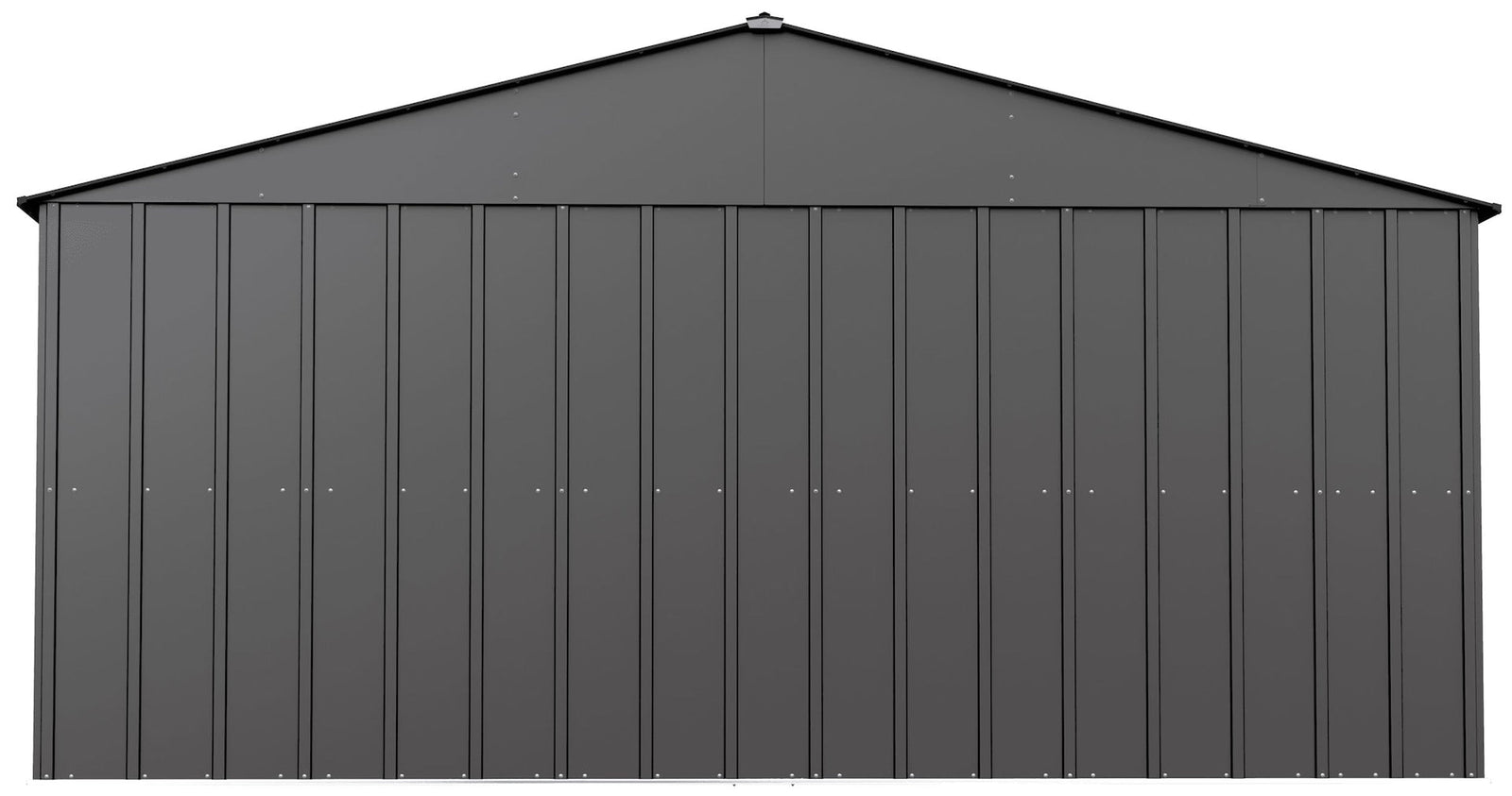 Classic 14x17-ft Charcoal Corrosion-Resistant Steel Shed Y9Q3 - product image 6