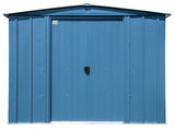 Classic Galvanized Steel Storage Shed, Blue Grey, 8-ft x 6-ft Z7G5 - product image 5