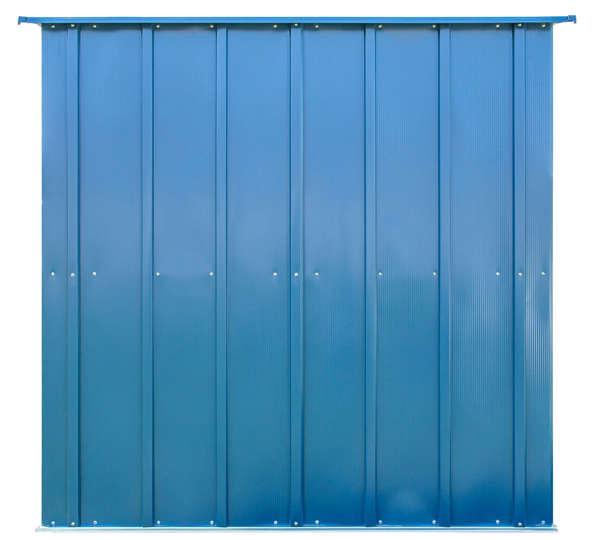 Classic Galvanized Steel Storage Shed, Blue Grey, 8-ft x 6-ft Z7G5 - product image 6