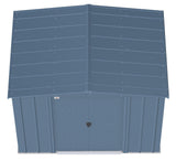 Classic Galvanized Steel Storage Shed, Blue Grey, 8-ft x 6-ft Z7G5 - product image 8