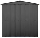 Classic Galvanized Steel Storage Shed, Charcoal, 6-ft x 5-ft J9Q0 - product image 8