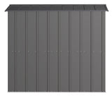 Classic Galvanized Steel Storage Shed, Charcoal, 6-ft x 7-ft Q6H5 - product image 7
