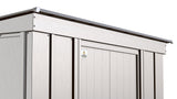 Classic Galvanized Steel Storage Shed, Flute Grey, 10-ft x 4-ft S3E7 - product image 7