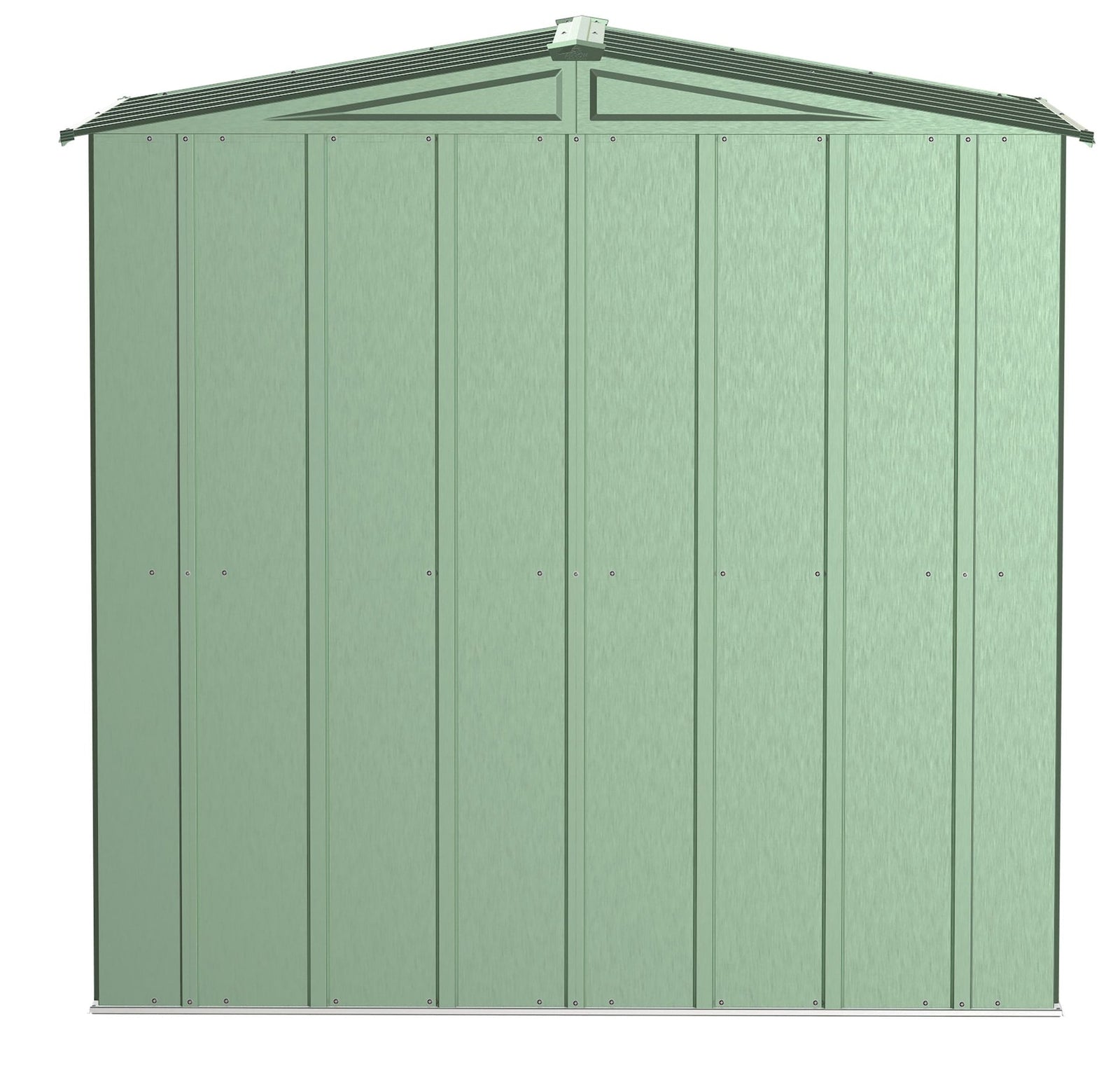 Classic Galvanized Steel Storage Shed, Sage Green, 6-ft x 5-ft N0X2 - product image 8