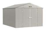 Elite 10x12-ft Cool Grey Corrosion-Resistant Steel Storage Shed U1R0 - product image 3