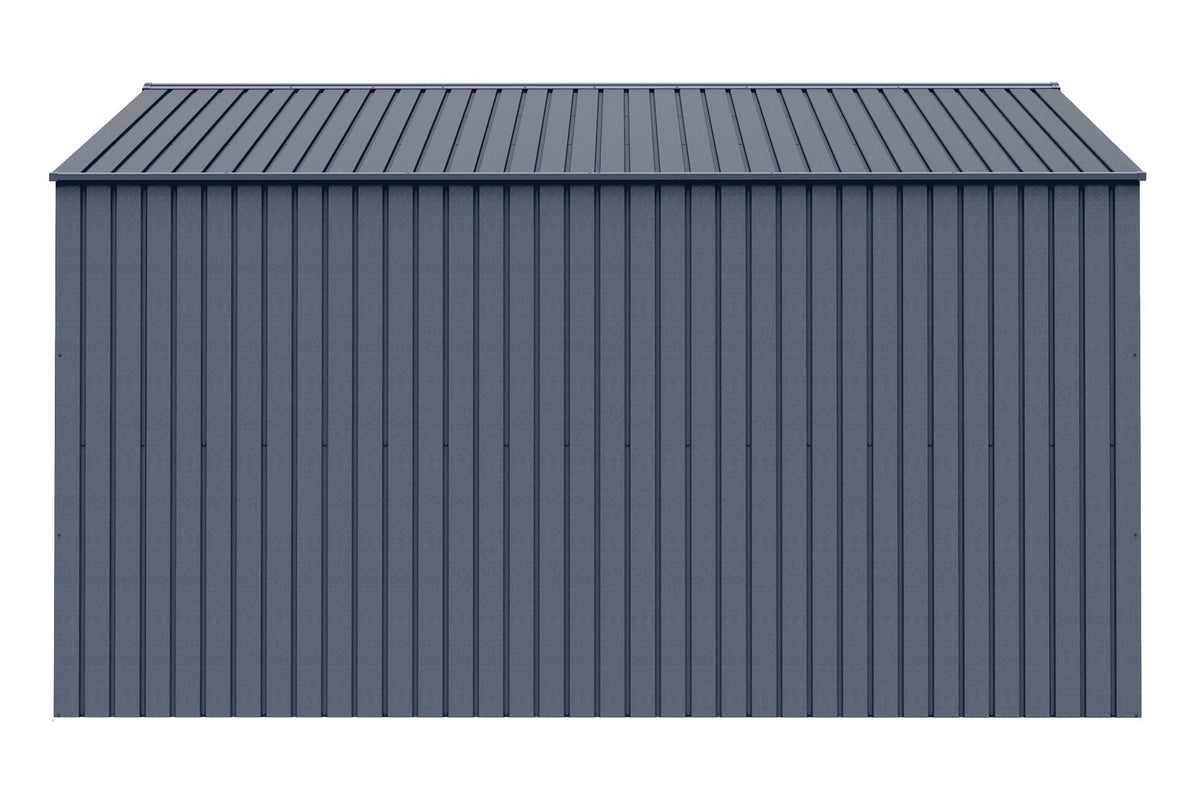 Elite 14x12-ft Anthracite Corrosion-Resistant Steel Shed B0F1 - product image 6