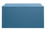 Elite 14x12-ft Blue Grey Corrosion-Resistant Steel Shed H9K0 - product image 4