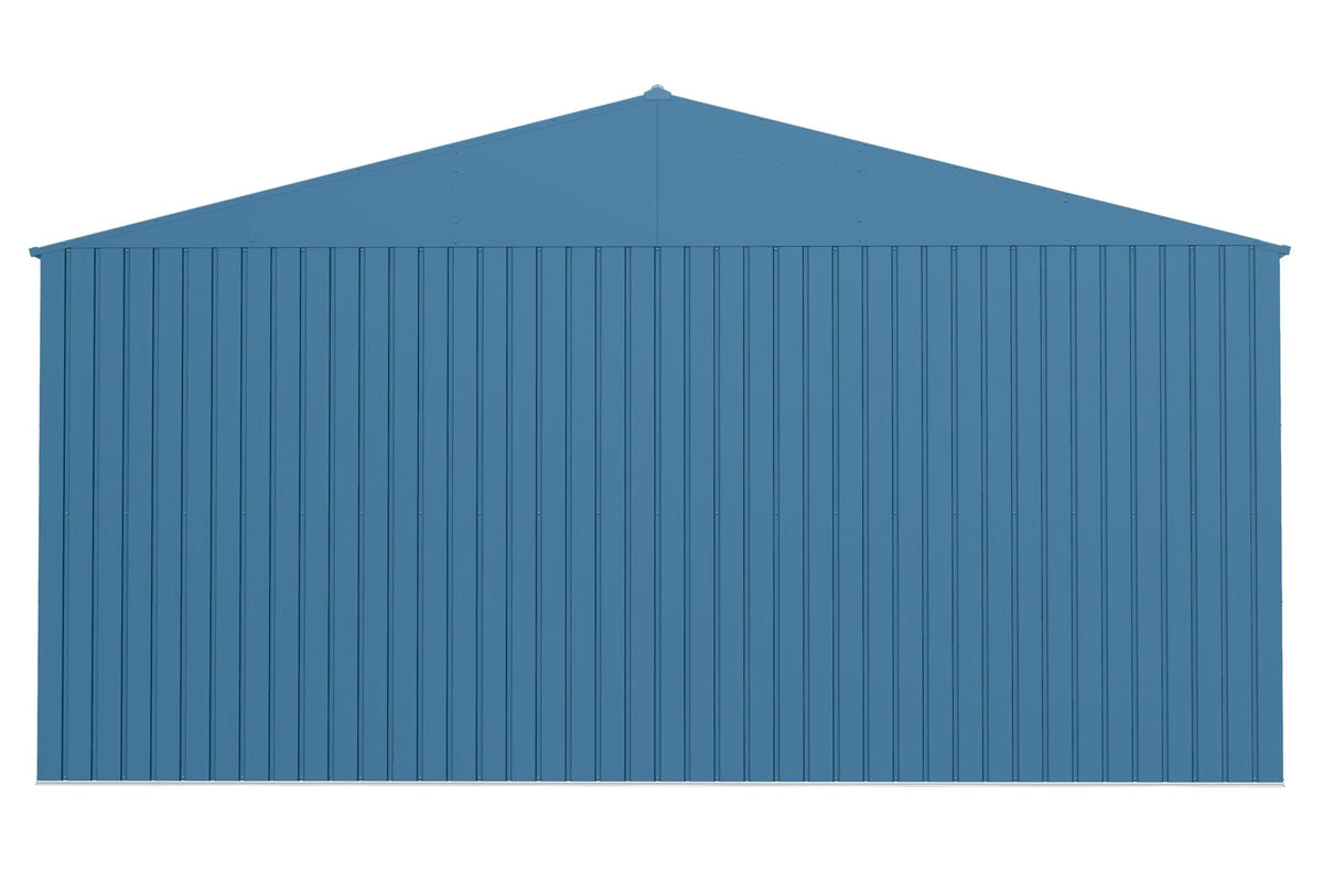 Elite 14x12-ft Blue Grey Corrosion-Resistant Steel Shed H9K0 - product image 5