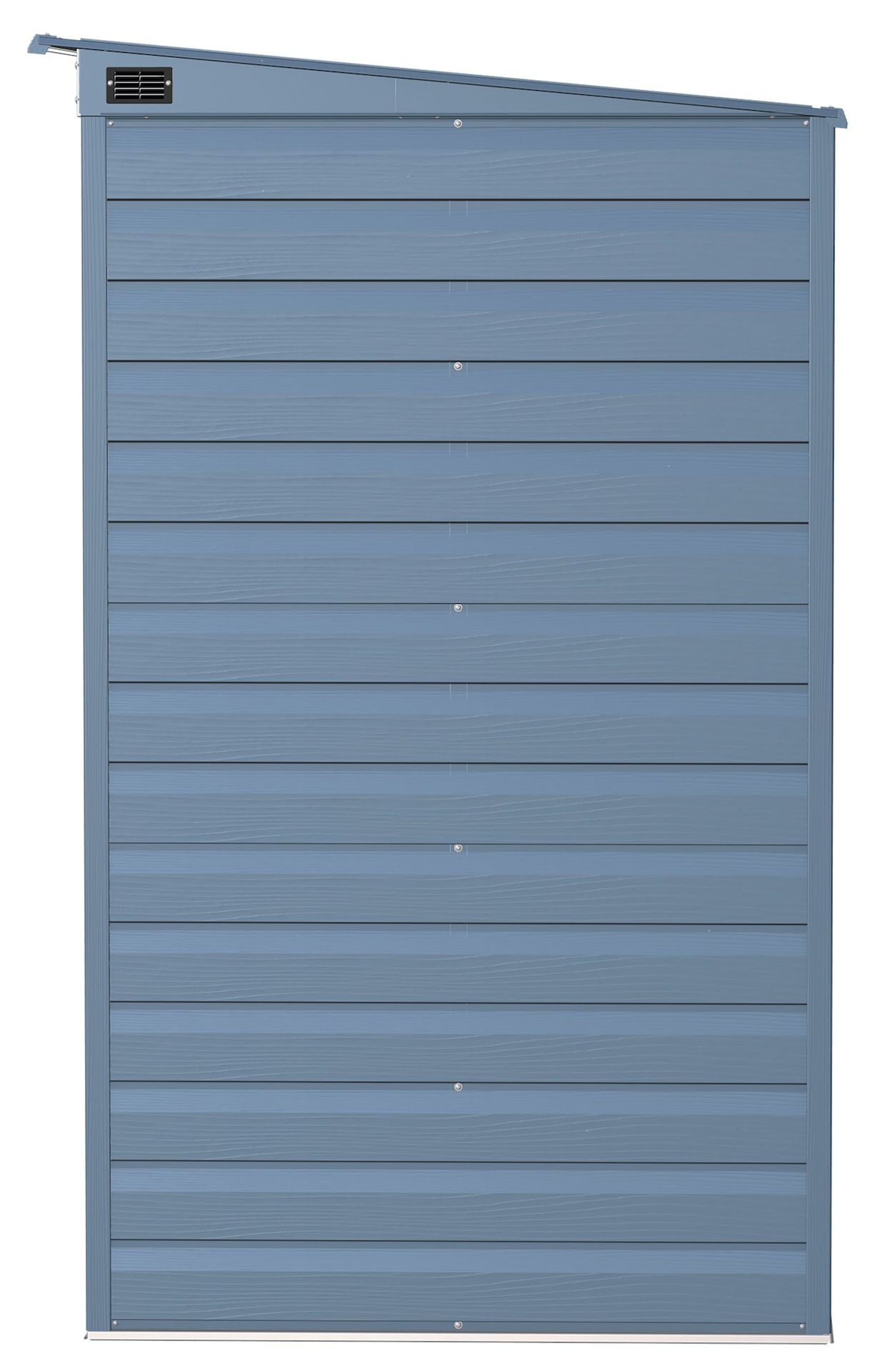 Select Galvanized Steel Storage Shed, Blue Grey, 10-ft x 4-ft L5J1 - product image 5