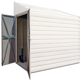 Yardsaver Electro Galvanized Steel Storage Shed, 4-ft x 7-ft Z2A6 - product image 3