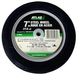 Steel Lawn Mower Wheel with Ball Bearings, 7-in x 1.5-in D1S2 - product image 1