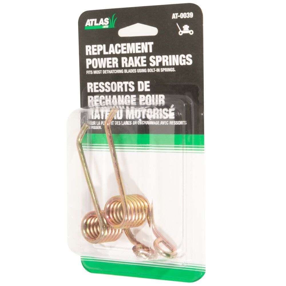 Thatcher Steel Bolt-On Replacement Springs, 2-pk; for Lawn Mower Dethatching Blades P4X6 - product image 3