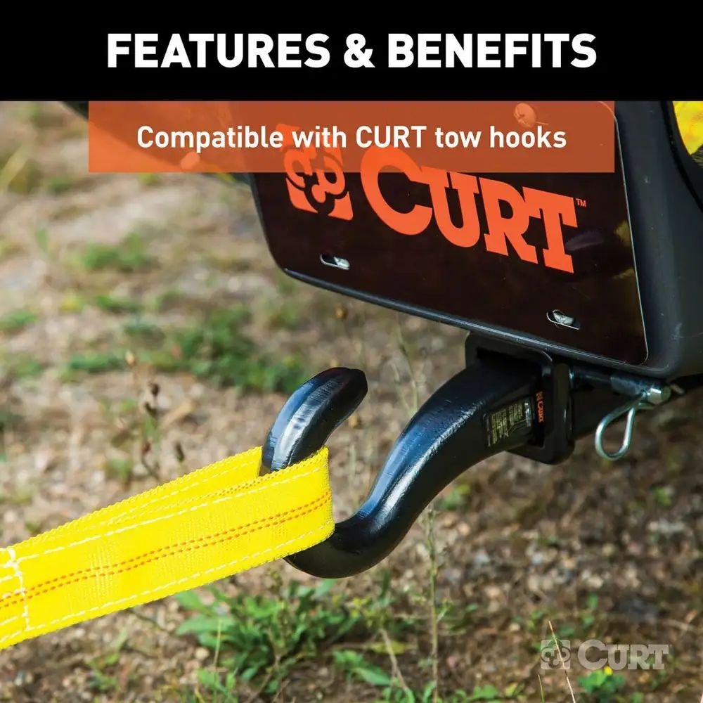 83066 2-in x 30-ft Tow Strap (9,000-lb, GVW) D3V4 - product image 5