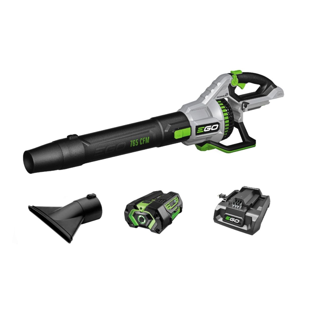 56V Brushless Cordless 765 CFM Leaf Blower, Includes (1) 5.0AH Battery and (1) 320W Charger, LB7654 O2J1 - product image 2