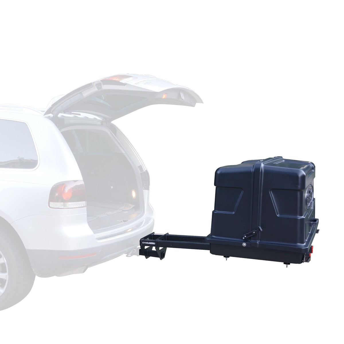 `s Go Aero GearDeck Slideout Cargo Carrier with LED, Black, 17-cu.ft R2W8 - product image 4