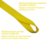 17,000-lb Tow Strap, with Reinforced Eyes, 2-in x 20-ft V6P7 - product image 2