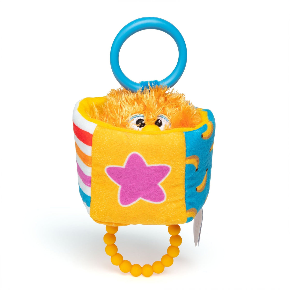 Rachel Herbie Sensory Take-Along Toy, Baby Swing & Baby Stroller Teething Toys with Rattle & Clip, Toddler Toys M9B8 - product image 1