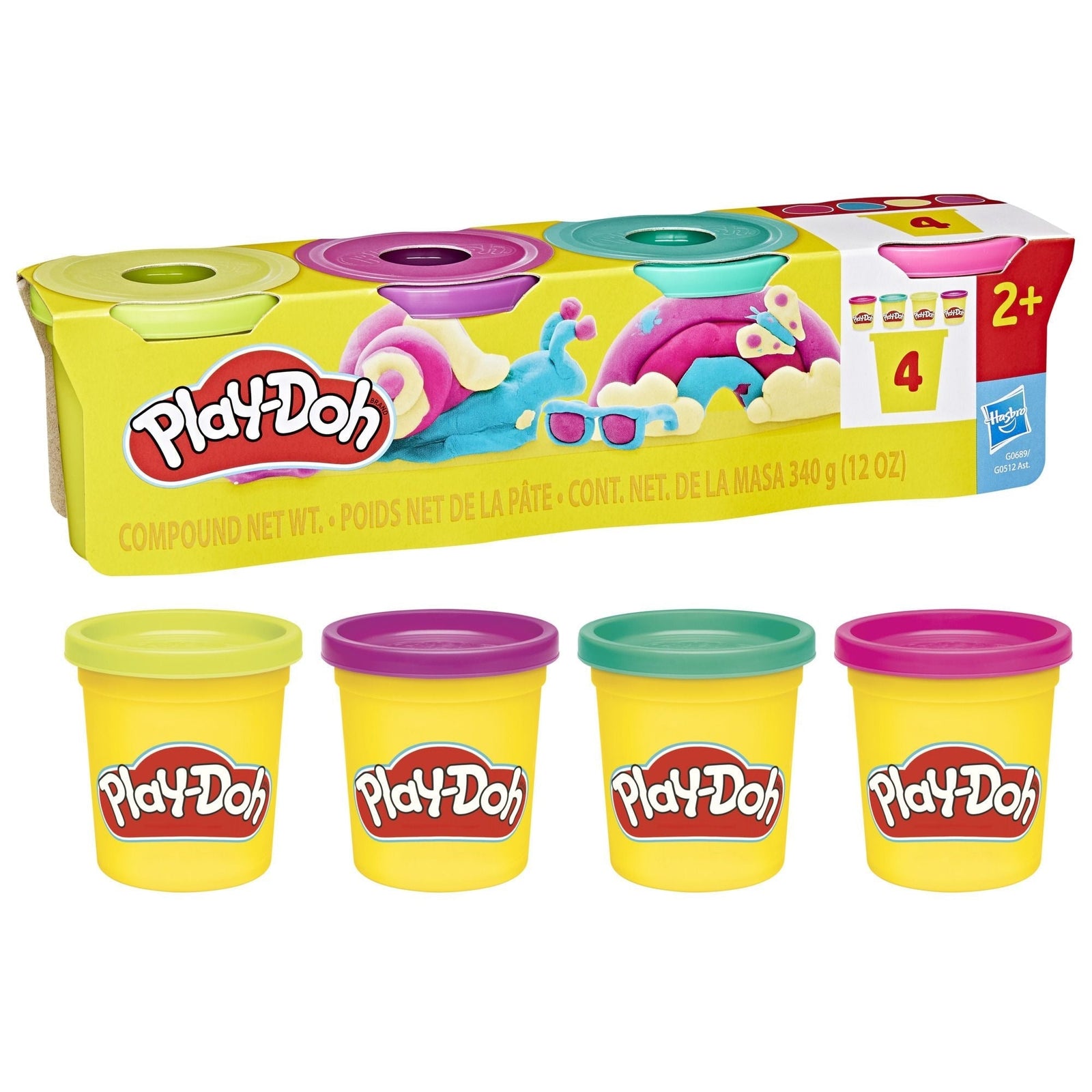Play Doh Classic 4 Pack A0Z2 - product image 2