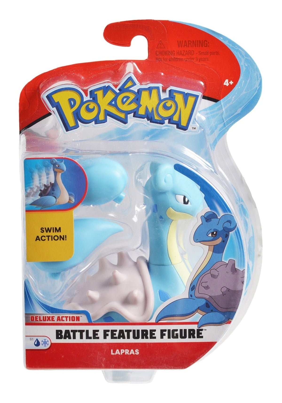émon Battle Feature Figure Toy Set, Assorted (Ash & Pikachu/Bewear/Decidueye/Lapras), Ages 4+ P5L3 - product image 1