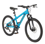 Rockwood Youth Hardtail Mountain Bike, 24-in Wheel, Blue L4B9 - product image 1