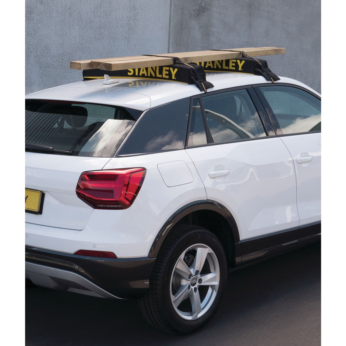 Roof Top Universal Rack Pad & Luggage Carrier System, Adjustable with 2 Tie-Down Straps, Black X3J5 - product image 8