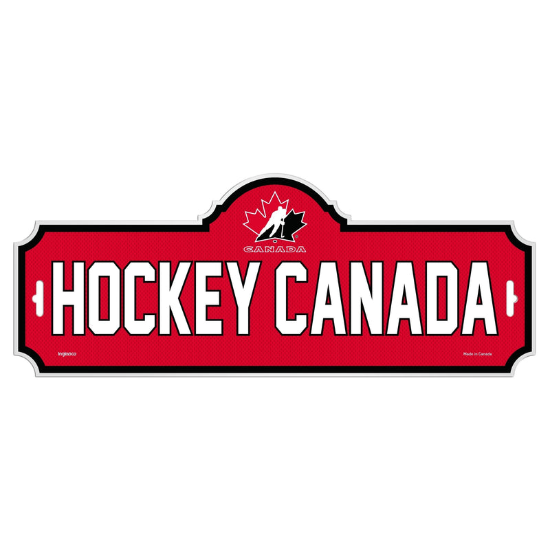 Team Canada/Hockey Canada Street Sign, For Hockey Fans/Collectors, 4-in x 15-in A6P6