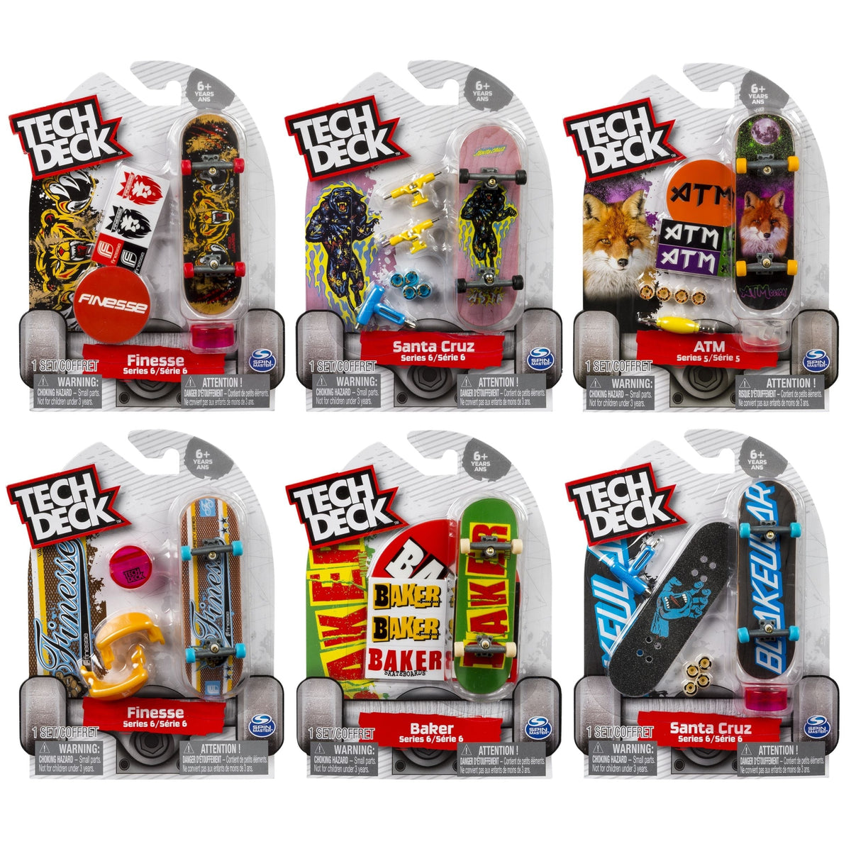 Deck 96-mm Fingerboard Mini Skateboard with Authentic Designs, Ages 6+ R7D5 - product image 7