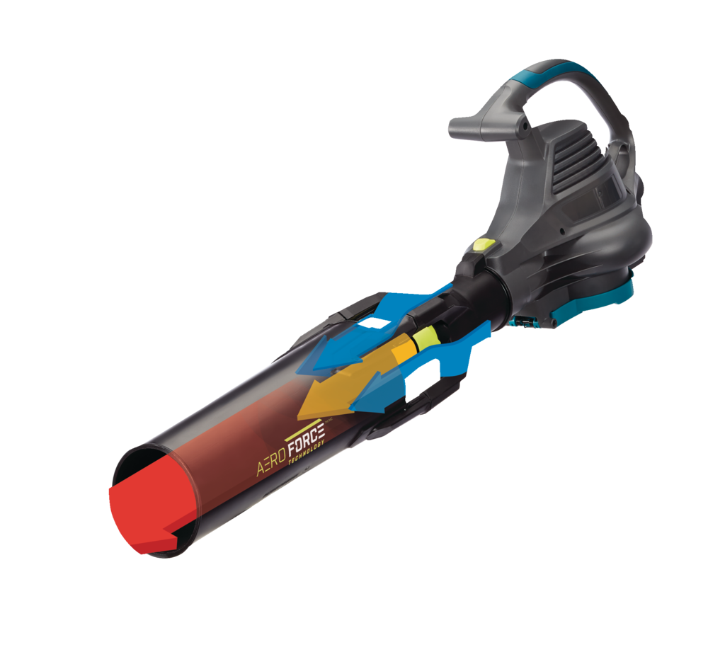 12 Amp Electric Leaf Blower/Vacuum with Aero Force Technology Black K6N8 - product image 6